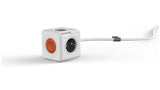 PowerCube Remote Extended<br/><b>Fernbedienung ohne Batterien</b><br/>4-fach Steckdose mit Schalter und Fernbedienung