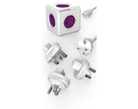 PowerCube Rewirable Original 1m<br/>5-fach Universal-Steckdosenverteiler (Lila oder Grau)