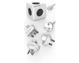 PowerCube Rewirable Original 1m<br/>5-fach Universal-Steckdosenverteiler (Lila oder Grau)